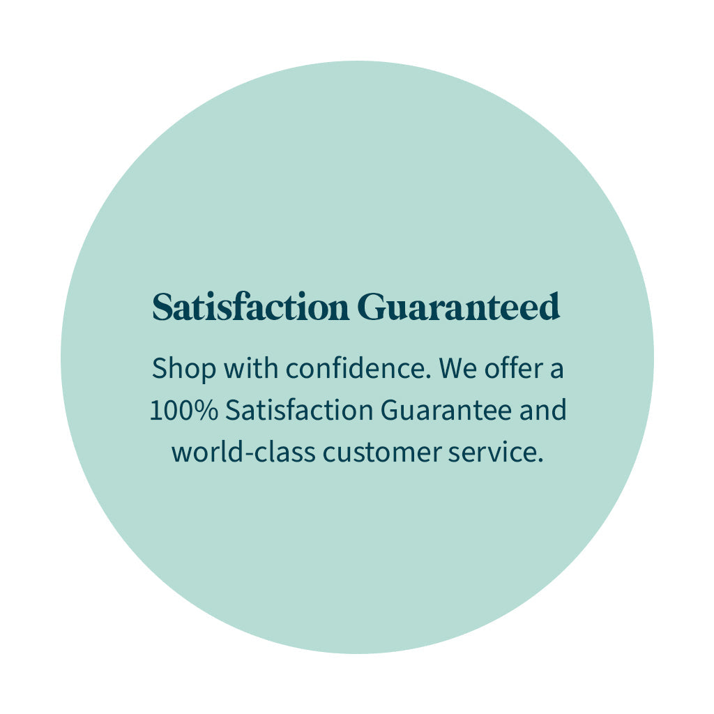 Satisfaction guaranteed statement