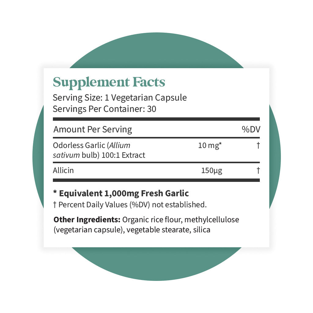 Odorless Organic Garlic